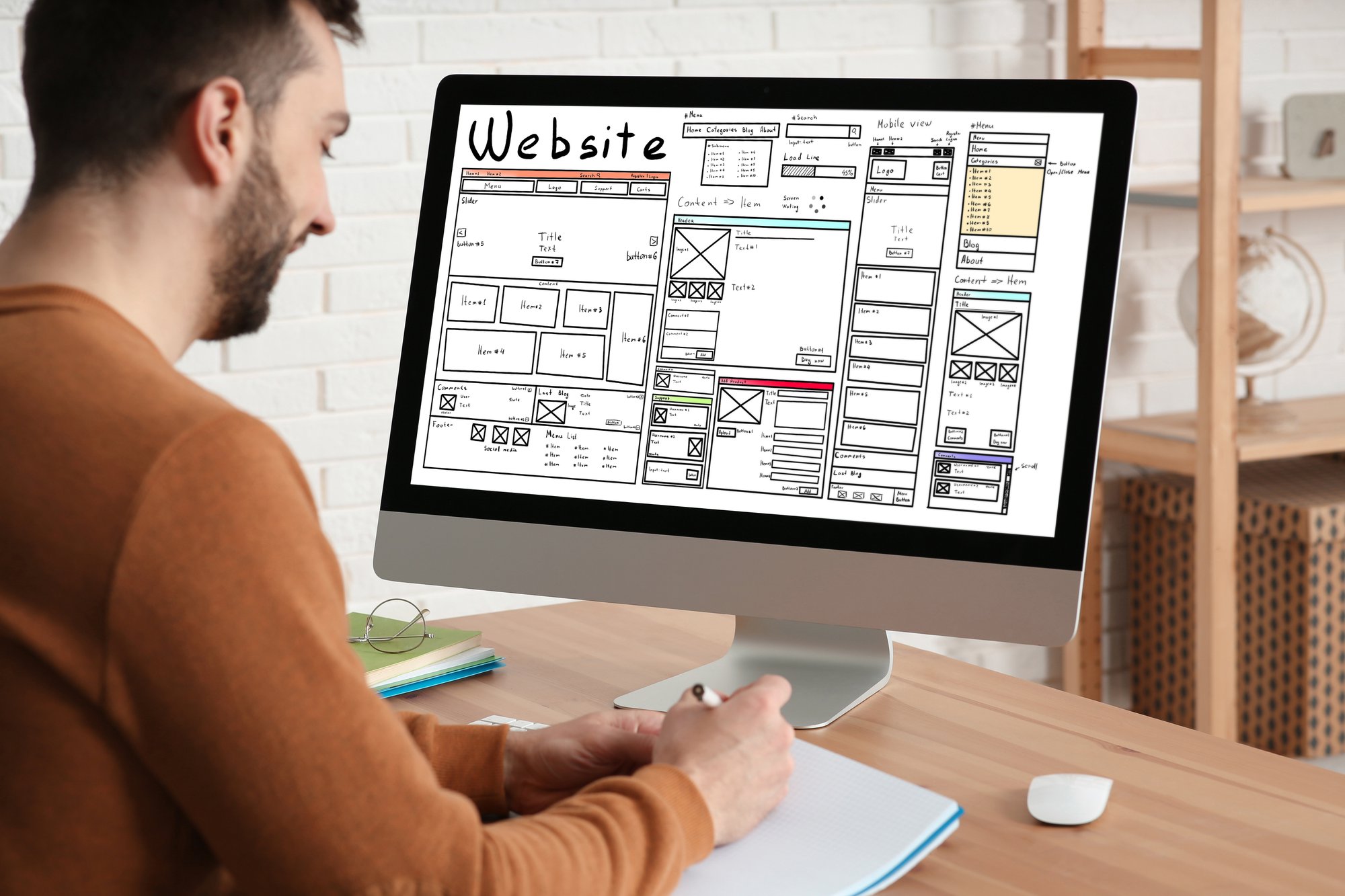 Website redesign
