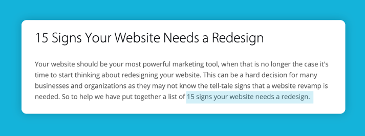 Use Keyword in Your First 100 Words | Unleashed Technologies